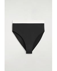 COS - Colour-Block Scuba High-Waisted Bikini Briefs - Lyst