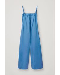 cos denim jumpsuit
