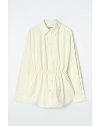COS - Drawstring-Waist Shirt - Lyst
