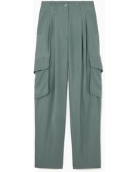 COS - Paperbag Utility Trousers - Lyst