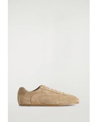 COS - Minimal Leather Sneakers - Lyst