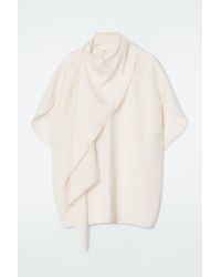 COS - The Silk Scarf Blouse - Lyst