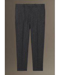 COS - Wollhose Mit Fischgrätmuster - Gerades Bein - Lyst