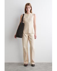 COS - Reprise Jeans Aus Canvas Mit Geradem Bein - Lyst