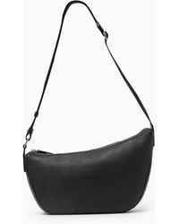 COS - Crescent Crossbody - Leather - Lyst