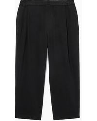 COS - Elasticated Twill Pants - Lyst