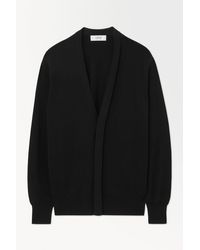 COS - The Fine Knit V-neck Cardigan - Lyst
