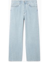 COS - Facade Jeans - Straight - Lyst