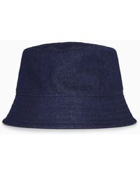 COS Denim Bucket Hat - Blue