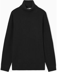 COS - Wool-cashmere Turtleneck Sweater - Lyst