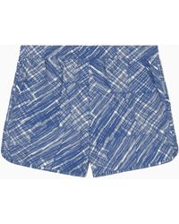 COS - Printed Packable Swim Shorts - Lyst