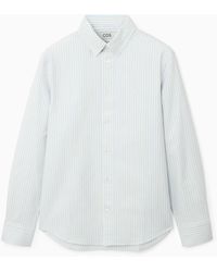 COS - Button-down Collar Oxford Shirt - Lyst