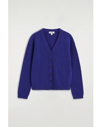 COS - Merino Wool V-Neck Cardigan - Lyst