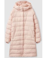 cos long puffer coat