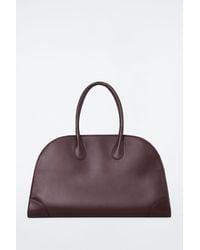 COS - Studio Bowling Bag - Leather - Lyst