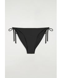 COS - Tie-Side Bikini Briefs - Lyst