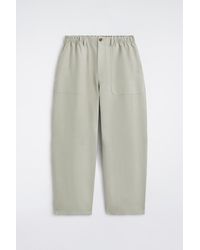 COS - Linen Relaxed-Fit Barrel-Leg Pants - Lyst