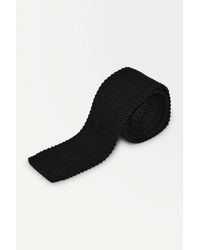 COS - The Knitted Silk Tie - Lyst