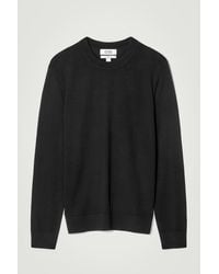 COS - Slim Merino Wool Crew-Neck Jumper - Lyst