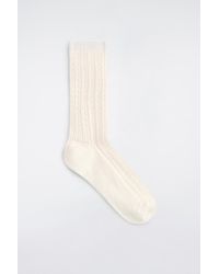COS - Cable-Knit Socks - Lyst