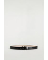 COS - D-Buckle Leather Belt - Lyst