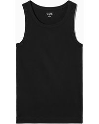 COS - Eng Anliegendes Tanktop - Lyst