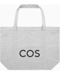 COS - Utility Tote - Canvas - Lyst