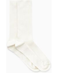 COS - 2-pack Ribbed Socks - Lyst