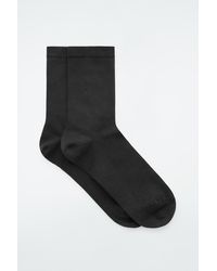 COS - Zweierpack Baumwollsocken - Lyst