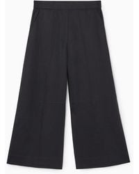 COS - Culottes Aus Leinen - Lyst