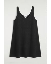 COS - Boiled-Wool A-Line Mini Dress - Lyst