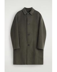 COS - Double-Faced Wool Car Coat - Lyst