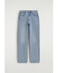 COS - Chord Straight-Leg Jeans - Lyst