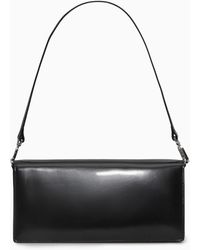 COS - Minimal Shoulder Bag - Leather - Lyst