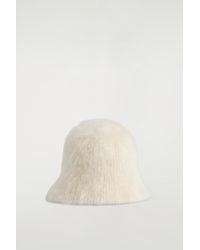 COS - Mohair Bucket Hat - Lyst
