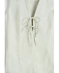 champagne linen dress Baltic Born Womens Sandra Pleated Maxi Dress | Champagne