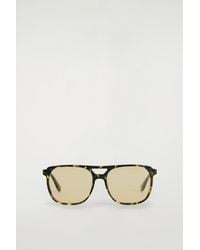 COS - Square-Frame Aviator Sunglasses - Lyst