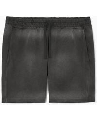 COS - Drawstring Jersey Shorts - Lyst