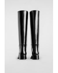 COS - Leather Knee-High Boots - Lyst
