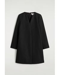 COS - Tailored Wool-Blend Mini Dress - Lyst