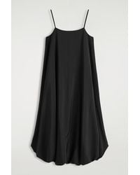 COS - Bubble-Hem Midi Dress - Lyst