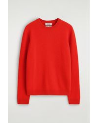 COS - Cashmere Crew-Neck Sweater - Lyst