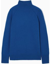 COS - Pure Cashmere Turtleneck Sweater - Lyst