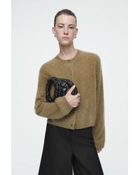 COS - Gesteppte Mini-tasche - Leder - Lyst
