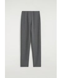 COS - Slim Straight-Leg Pants - Lyst