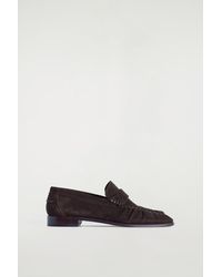 COS - Split Suede Moccasin Loafers - Lyst