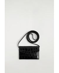COS - Leather Cardholder - Lyst