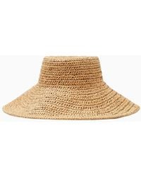 COS - Woven Straw Hat - Lyst