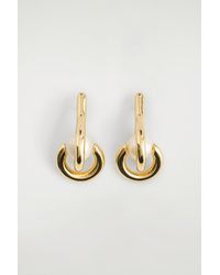 COS - Sculptural Pearl Earrings - Lyst