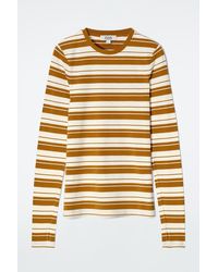 COS - Slim Lightweight Long-Sleeved Top - Lyst
